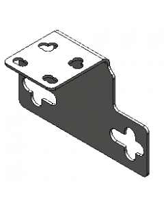 Bracket, "L" Shaped (Light Curtain) (1 Pair) Keyence P/N OP-42371